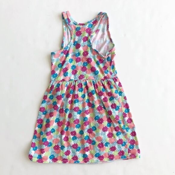Gymboree floral racer back dress GUC S fits 4-5T - Picture 4 of 4